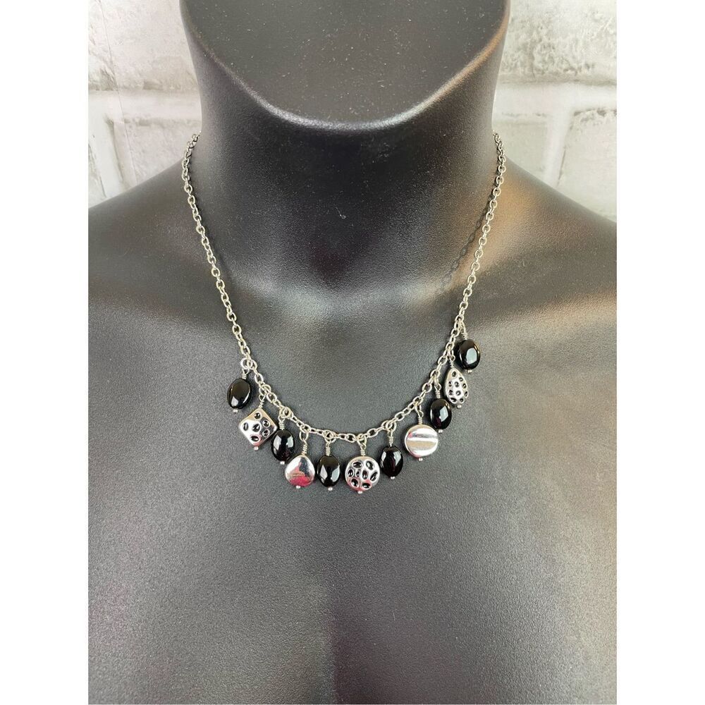 Lia Sophia Vintage Impromptu Silver Necklace